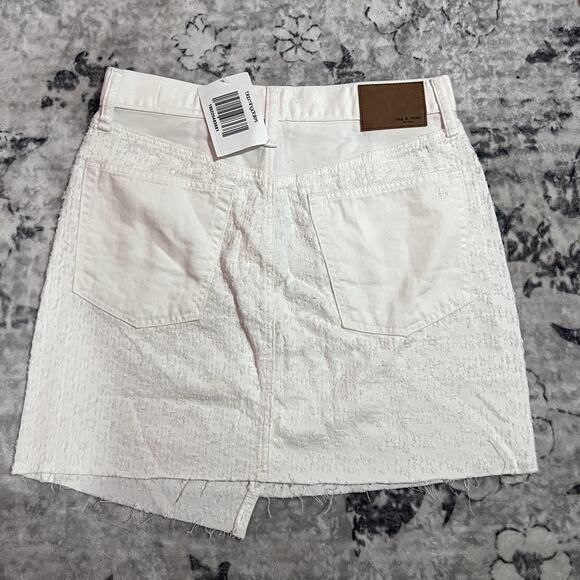 Rag & Bone Faux Wrap Mini Skirt Sz 27 - Picture 3 of 7
